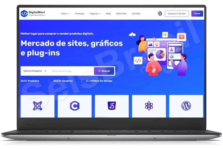 Script Marketplace Com Multi Lojas E Vendedores Em Português