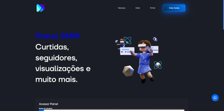 Script Painel Smm  - Com Pix Automático